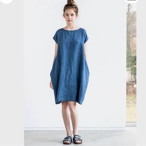 notperfectlinen Cocoon Dress, size S/M